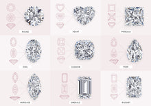 Load image into Gallery viewer, Customize Moissanite or Lab Grown Gemstone Rings 10K, 14K, 18K Gold, Platinum 950