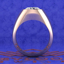 Load image into Gallery viewer, 3 CT Heart Cut Bezel Unisex Moissanite Engagement Ring D Color