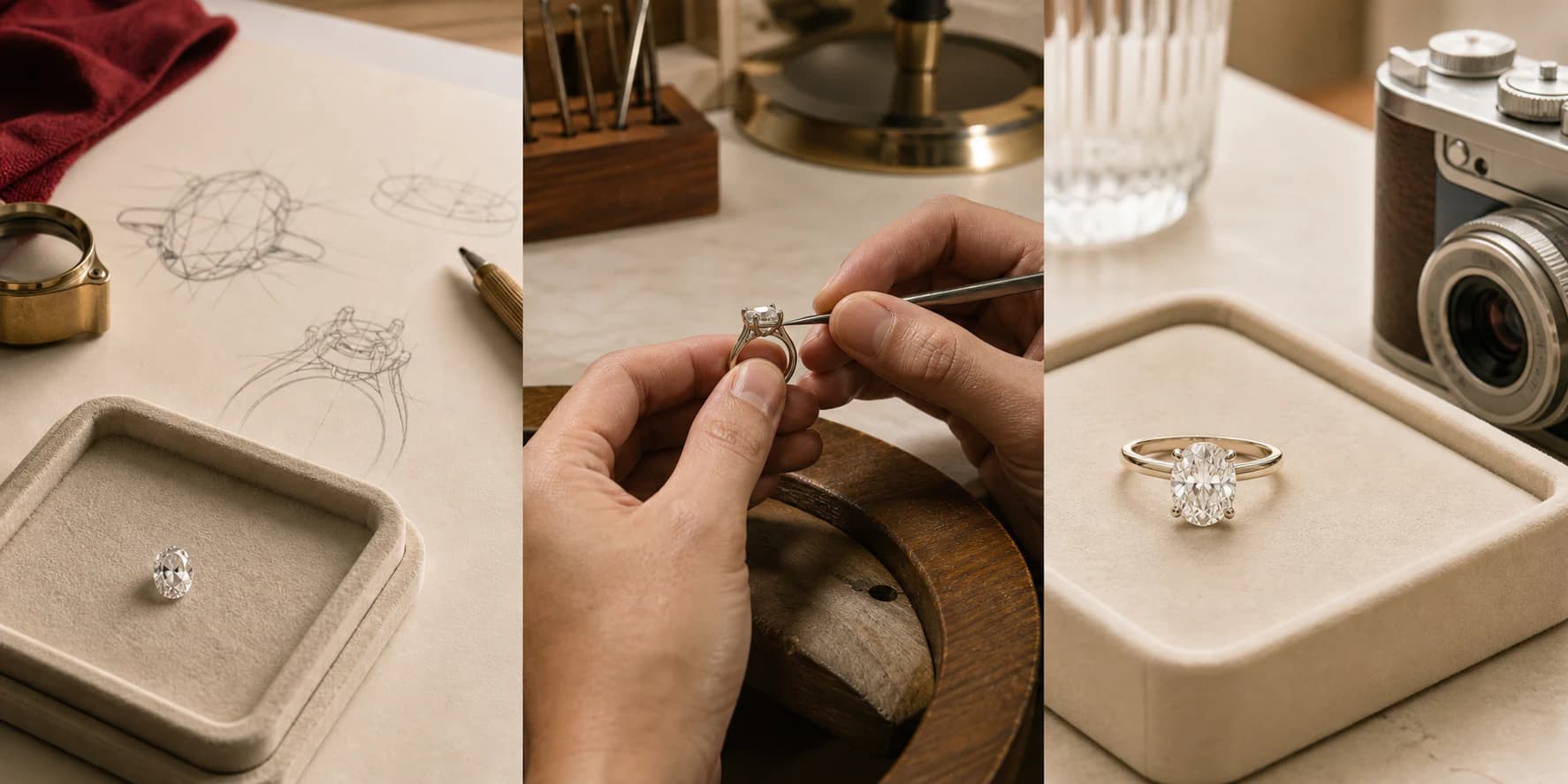 Leyloon custom jewelry design and making process