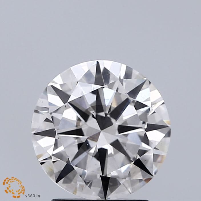Round Cut 2.02 Carat J SI1 Loose Lab Grown Diamond