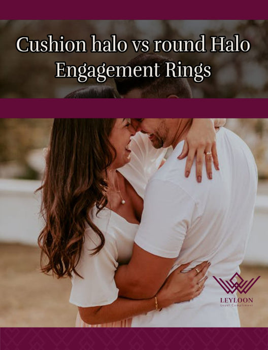 Cushion Halo vs. Round Halo Engagement Rings
