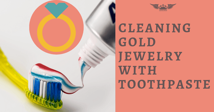 CLEANING GOLD JEWELRY WITH TOOTHPASTE