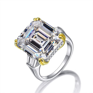 Customize Moissanite or Lab Grown Gemstone Rings 10K, 14K, 18K Gold, Platinum 950
