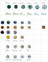 Load image into Gallery viewer, Customize Moissanite or Lab Grown Gemstone Rings 10K, 14K, 18K Gold, Platinum 950