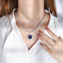 Load image into Gallery viewer, The Blue Star Pendant Necklace