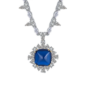 The Blue Star Pendant Necklace